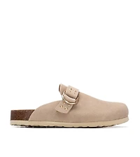 Xti Women's Refresh Collection Suede Clog Mule Flats