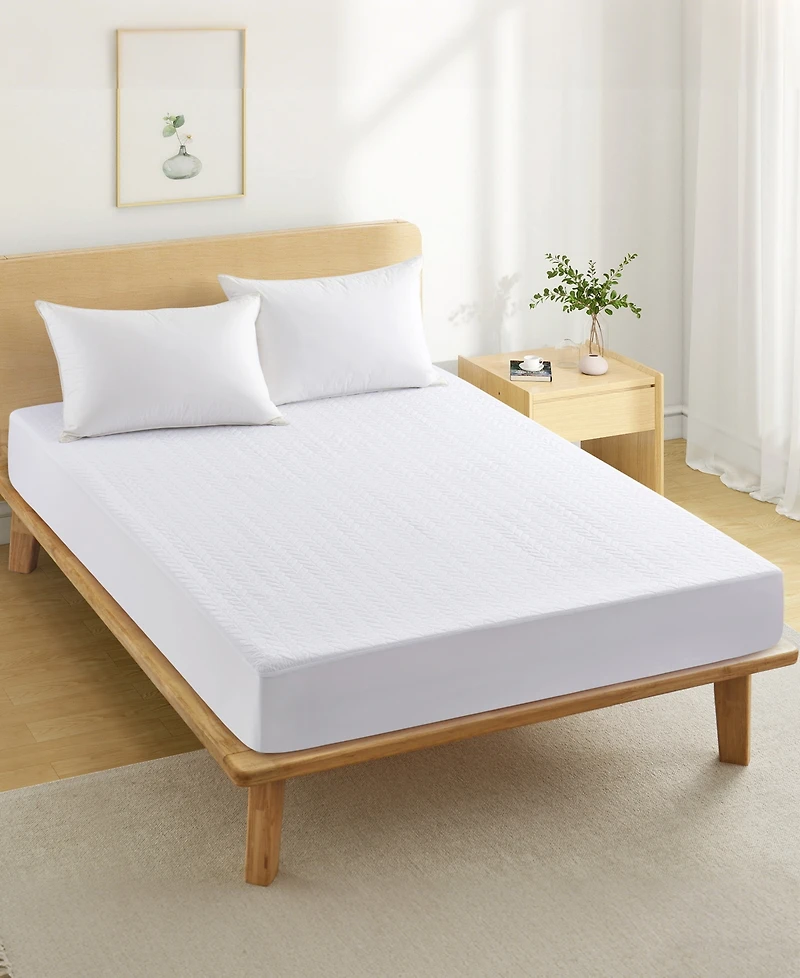 Unikome Waterproof Quilted Mattress Protector Deep Pocket, Twin Xl