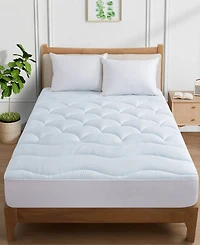 Unikome Waterproof Sleep Cooling Mattress Pad with Deep Pocket