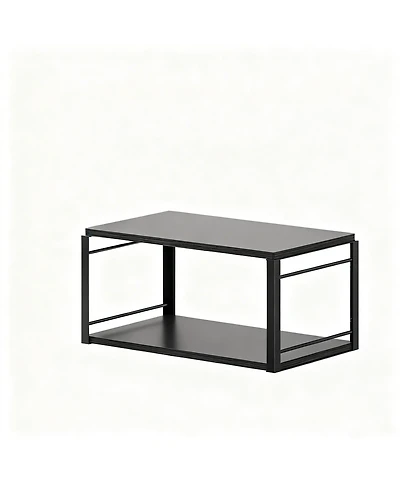 Yigii Floating Nightstand Wall Mounted Wood Shelf Bedroom Bathroom Kitchen Office Storage