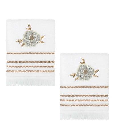 Nicole Miller Camille 2-Pack Cotton Hand Towel Set