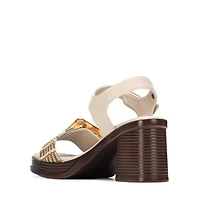 Xti Women's Refresh Collection Block Heel Sandals