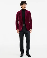 Hugo by Boss Men's Modern-Fit Velvet Blazer