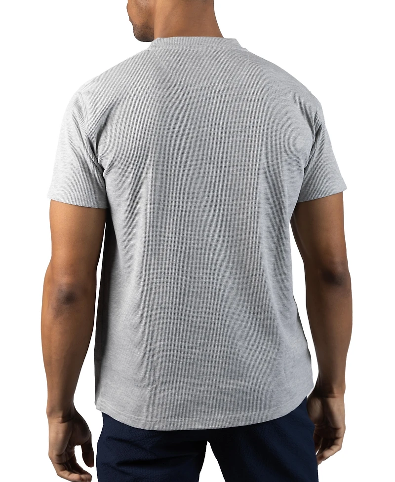 Tailorbyrd Men's Crew Neck Henley T-Shirt