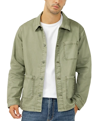 Silver Jeans Co. Men's Chore Classic-Fit Utility Jacket