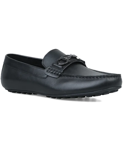 Alfani Men's Jasonn Leather Slip-On Bit Driving Loafers, Exclusively at Macy's