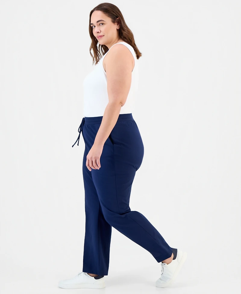 Style & Co Plus Knit Pull-On Pants, Exclusively at Macy's