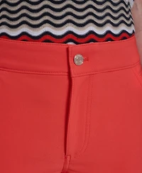 Tommy Hilfiger Women's Mid-Rise Fit Solution Skinny Pants