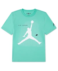 Jordan Boys' 8-20 Jumpman Grid Blur Crewneck T-Shirt