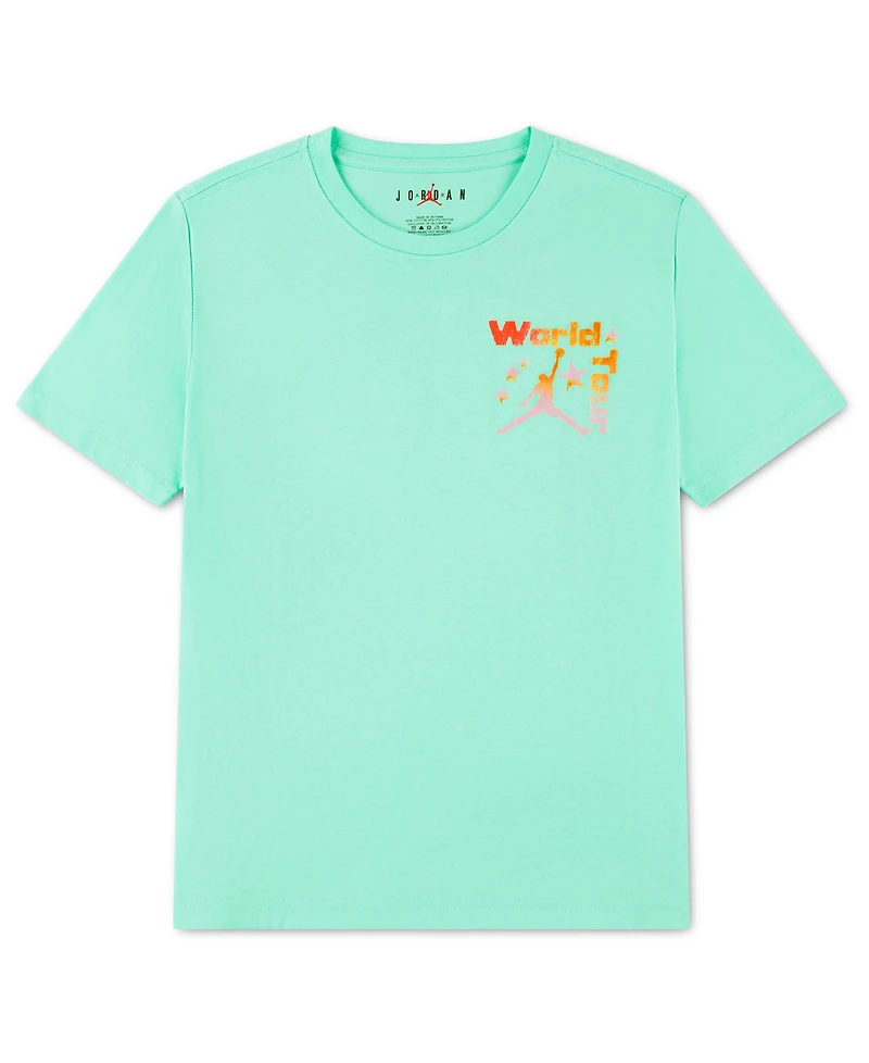 Jordan Boys' 8-20 World Tour Short-Sleeve T-Shirt