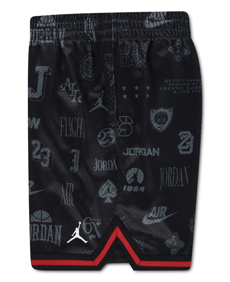 Jordan Boys' 8-20 Printed Mesh Taping Shorts