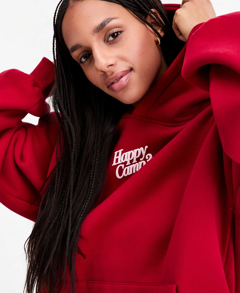 The Happy Camp3r Women's Puff Series Hooded Pull-On Sweatshirt