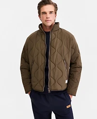 Hugo Boss Men's Quilted Long-Sleeve Jacket