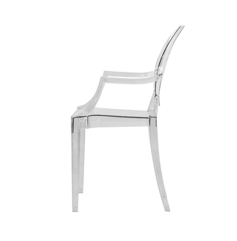 Carroll Modern Acrylic Dining Side Chair