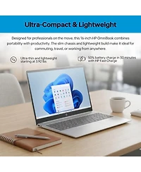 Hp OmniBook 5 16" Traditional Laptop Intel Core Ultra 7 16GB Ram Intel Graphics 2TB Ssd Storage Windows 11 Pro 60Hz
