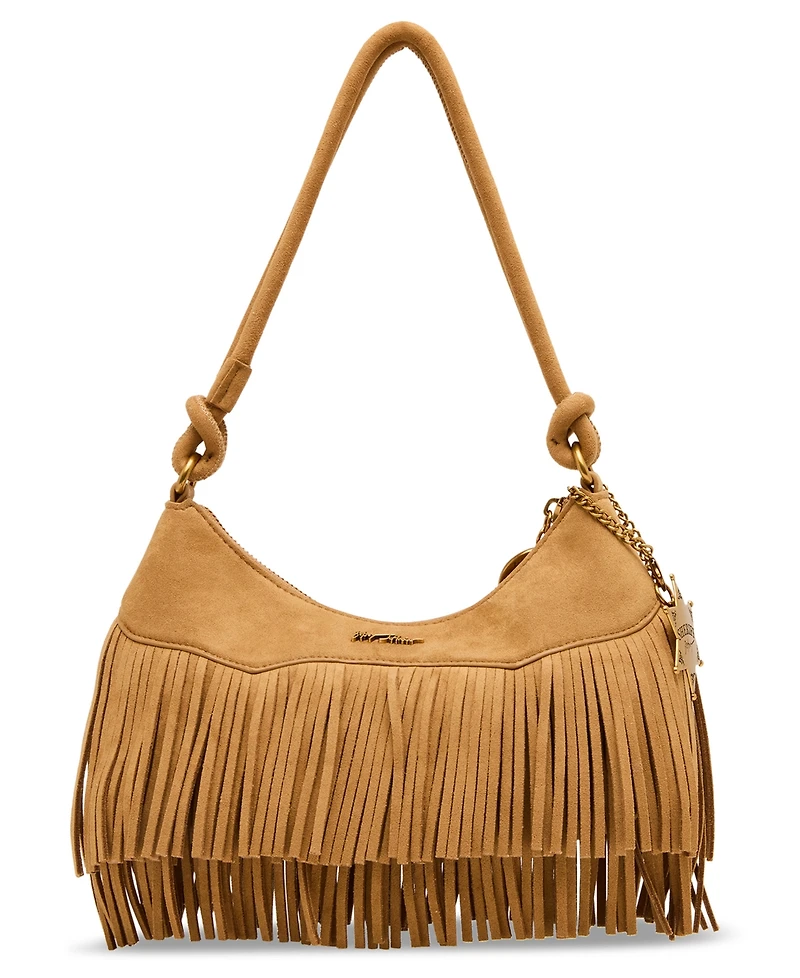 Betsey Johnson Small Fringe Benefits Shoulder Handbag