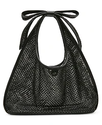 Betsey Johnson Bow Small Mesh Tote Handbag