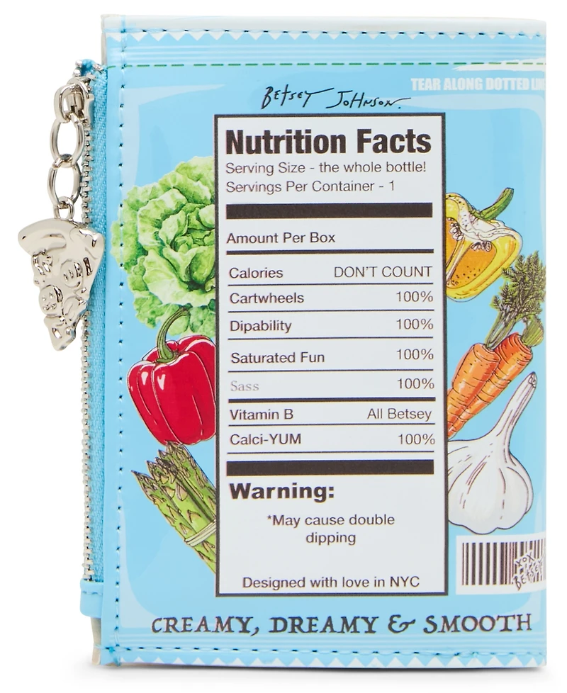 Betsey Johnson Dip It Mini Wallet