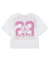 Jordan Girls' 7-16 Secret Garden Collegiate T-Shirt