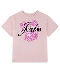 Jordan Girls' 7-16 Floral Flight T-Shirt