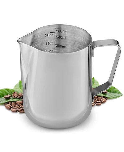 Milk Frother Cup - Stainless Steel Frothing Pitcher