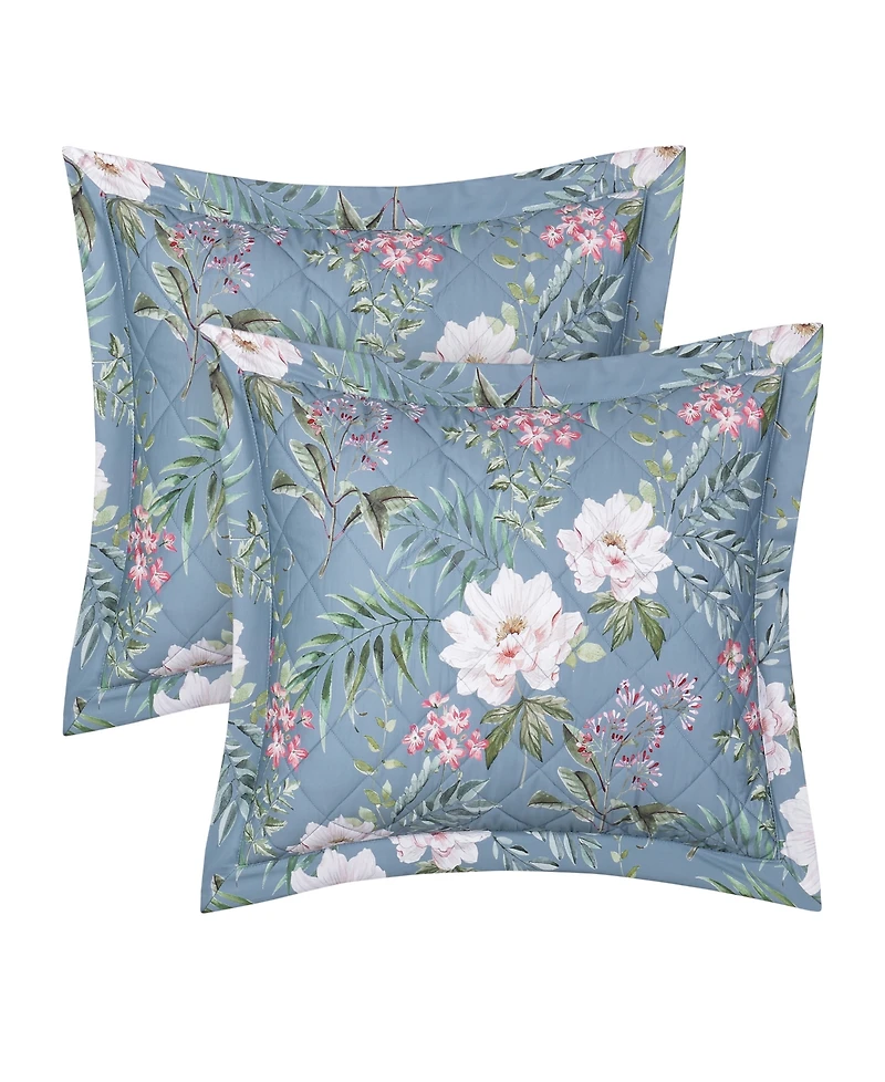 Piper & Wright Savannah Floral 3-Pc. Quilt Set, King/California King