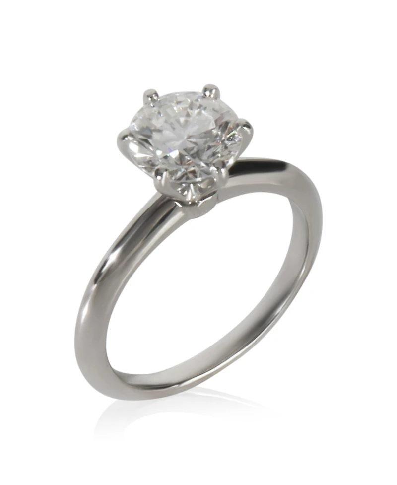 Pre-Owned Tiffany & Co 1.59 ct Round Brilliant Diamond Engagement Ring