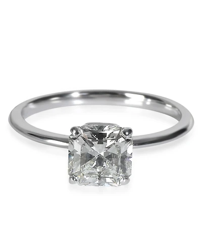 Pre-Owned Tiffany & Co 1.3 ct Cut Cornered Square Cut Diamond Tiffany True Solitaire