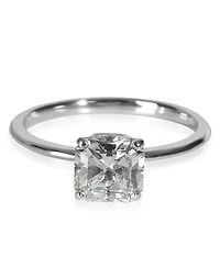 Pre-Owned Tiffany & Co 1.3 ct Cut Cornered Square Cut Diamond Tiffany True Solitaire