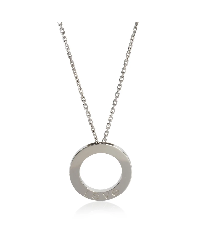 Pre-Owned Cartier White Gold Love Necklace