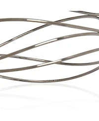 Pre-Owned Tiffany & Co White Gold Elsa Peretti 9 Row Wave Bracelet