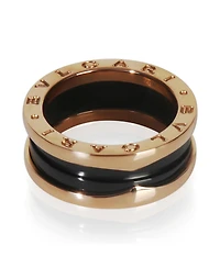 Pre-Owned Bvlgari Rose Gold B.zero1 Ring