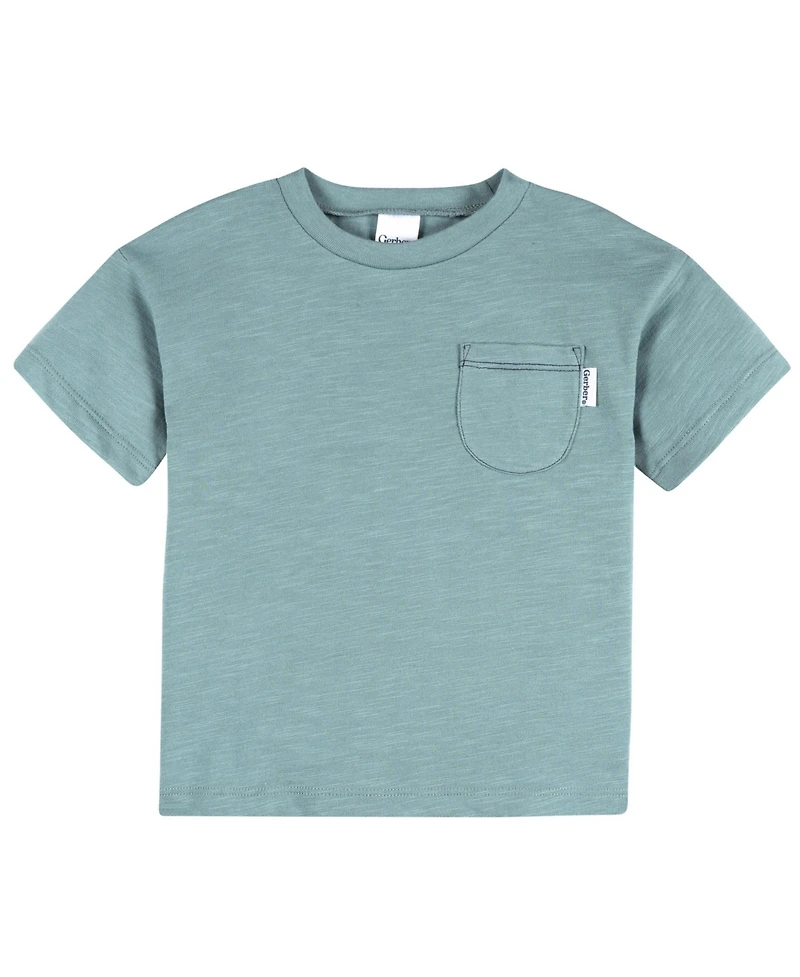 Gerber Toddler Boys 3-Piece T-Shirts and Shorts