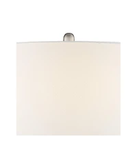 360 Lighting Azure 29 1/2" Tall Modern End Table Lamps Set of 2 WiFi Smart Socket Glass Living Room (Colors May Vary)