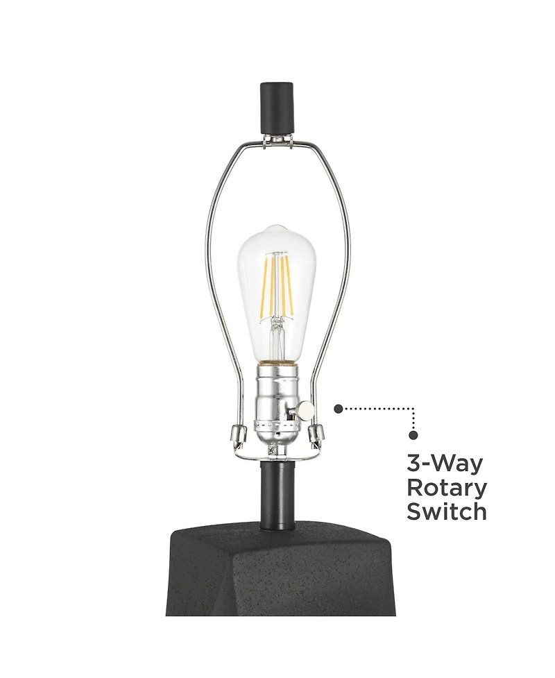 360 Lighting Aidan 31" High Modern Ceramic Table Lamp with Dimmer