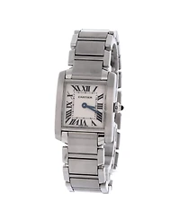 Pre-Owned Cartier Tank Francaise Quartz Watch in Stainless Steel 20mm