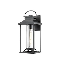 Flynama Outdoor Porch Wall Light, Exterior Wall Mount Sconce, Modern Lantern Style, Waterproof and Rust-Resistant