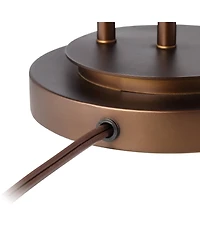 Franklin Iron Works Marlowe Industrial Table Lamp 28 3/4" Tall