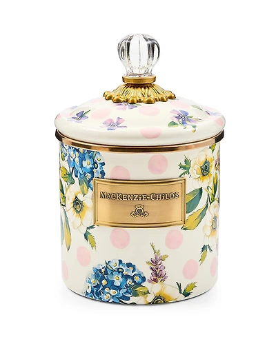 MacKenzie-Childs Wildflowers 38 oz. Small Canister