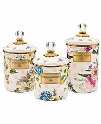 MacKenzie-Childs Wildflowers 38 oz. Small Canister