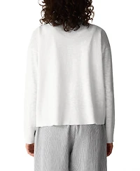 Eileen Fisher Women's V-Neck Long-Sleeve Cardigan Sweater