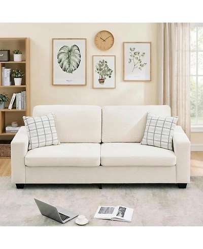 gaomon 84" Oversized Corduroy Loveseat
