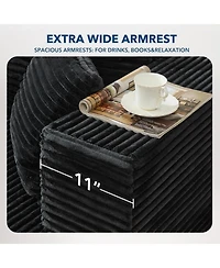 gaomon 106" Modular Sectional Sofa with Chaise