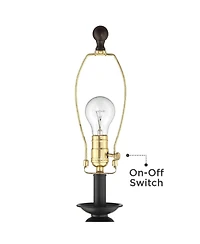 Franklin Iron Works Annie Rustic Floor Lamp with Riser 67 1/2" Tall Iron Scroll Cream Hardback Drum Shade