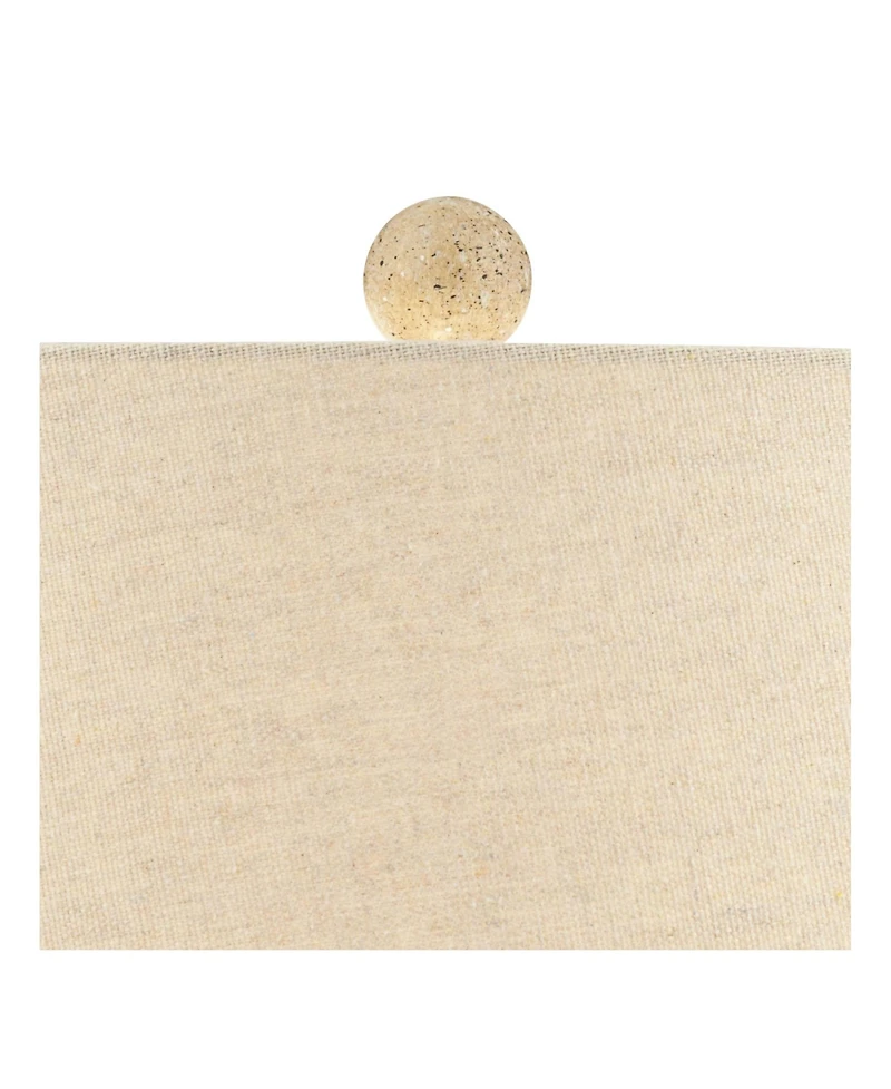 360 Lighting Sandstone Gourd 27" Tall Farmhouse Rustic Modern Table Lamp Bro Living Room Bedroom Bedside