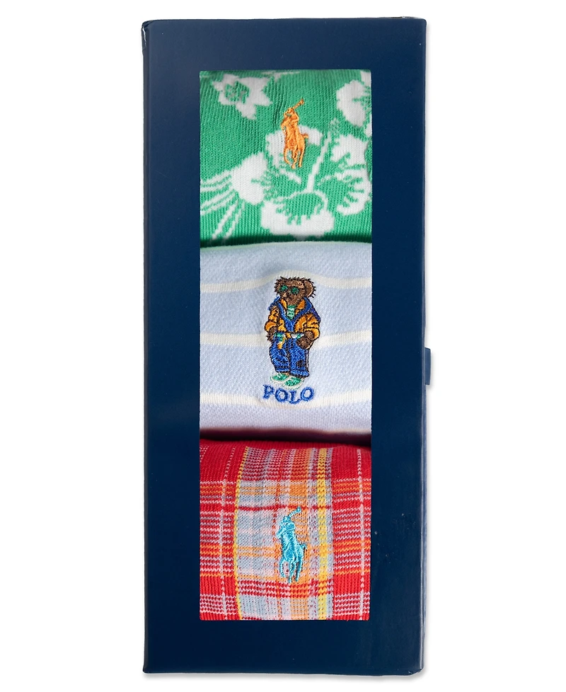 Polo Ralph Lauren Men's 3-Pack Cotton Sock
