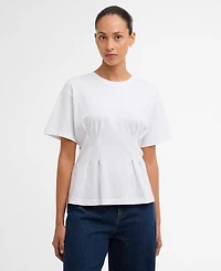 Barbour Women's Liza Short-Sleeve Cotton T-Shirt