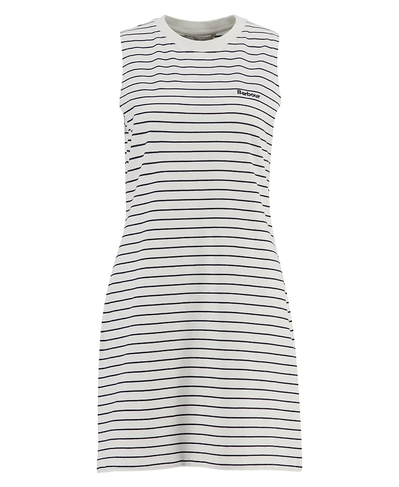 Barbour Women's Hartland Striped Sleeveless Mini Dress
