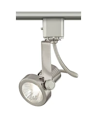 Pro Track Halogen Track Head in Brushed Nickel for Lightolier Systems