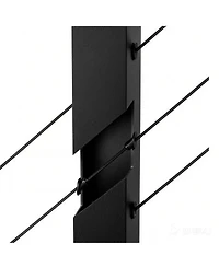 Yescom 60PCS Cable Railing Rubber Grommets 30 Degree Sleeves for 1/8" to 3/16"